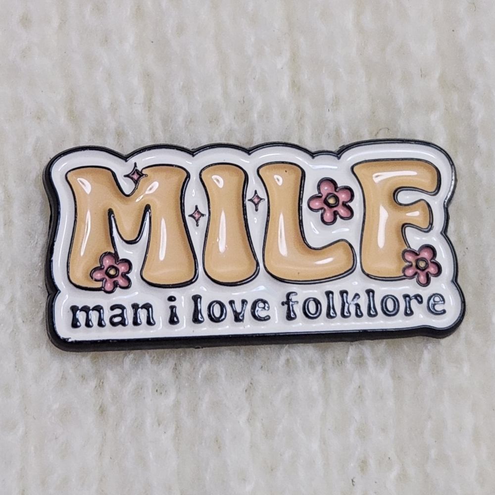 Man I Love Folklore Taylor Swift Enamel Pin